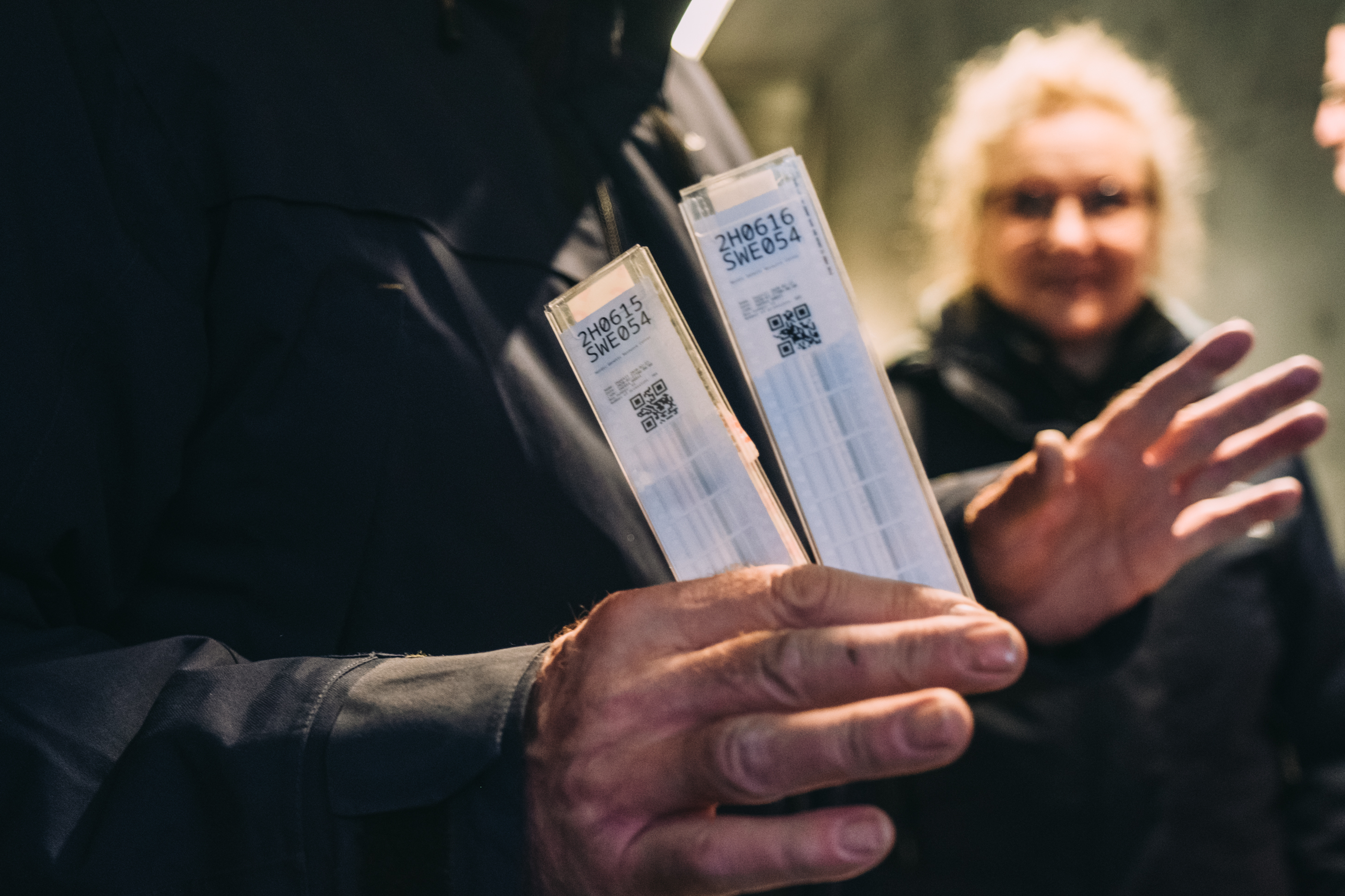 The nanofilms also serve as an extra security measure in case databases are lost or corrupted.